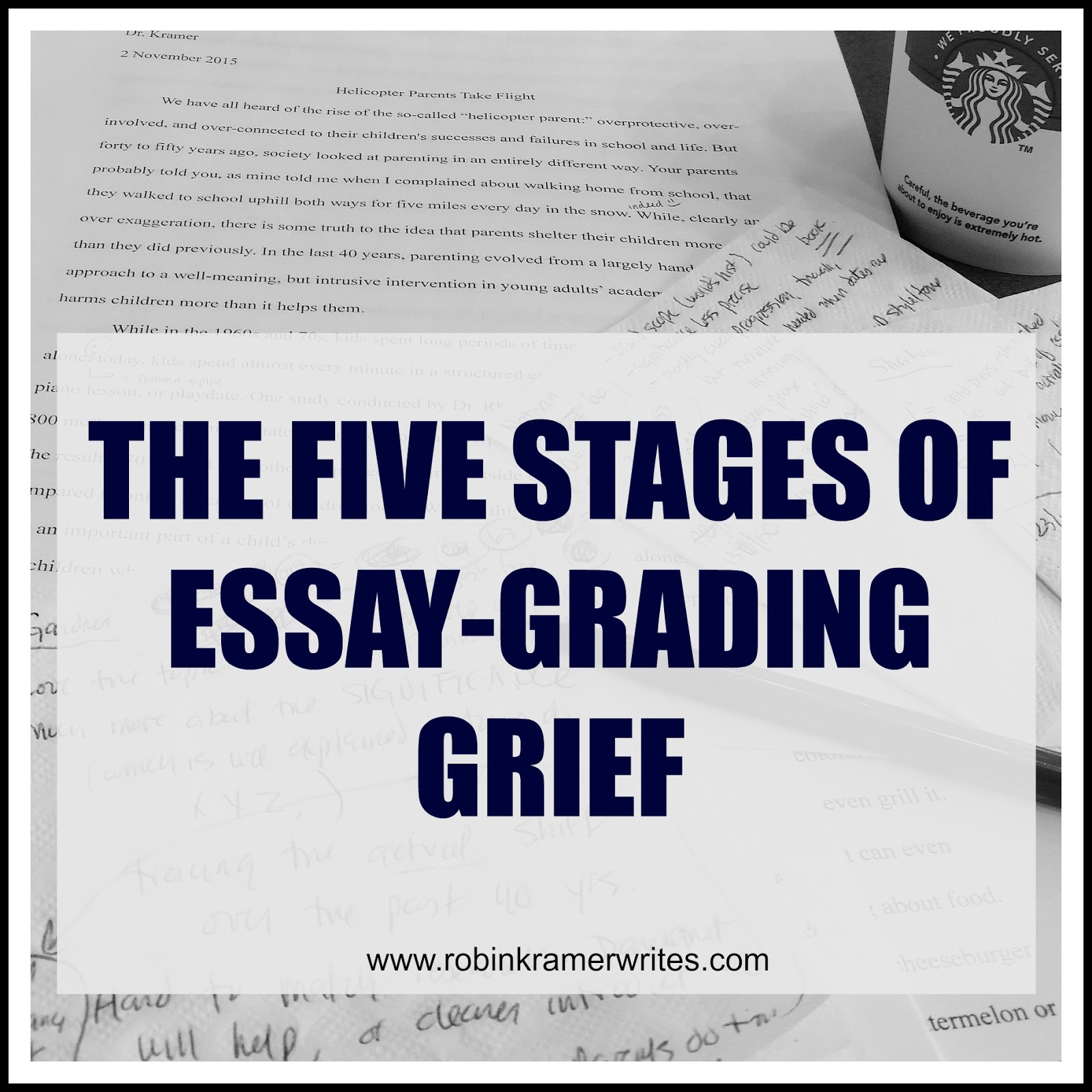 Management of grief essays